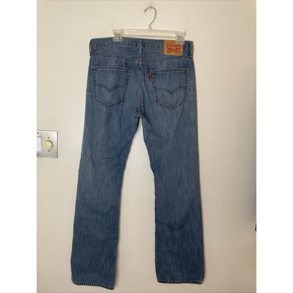 Levi’s Levis 527 Jeans Men’s Rare Blank Red Tag Circle R, Slim Boot Cut 34/34